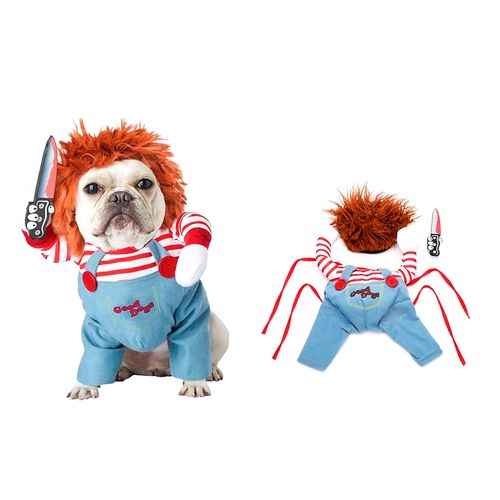 Disfraz para Perro con Cuchillo talles S, L, 3XL