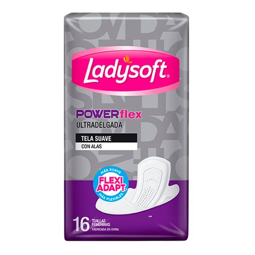 Toalla femenina LADYSOFT Power Flex 16 un.