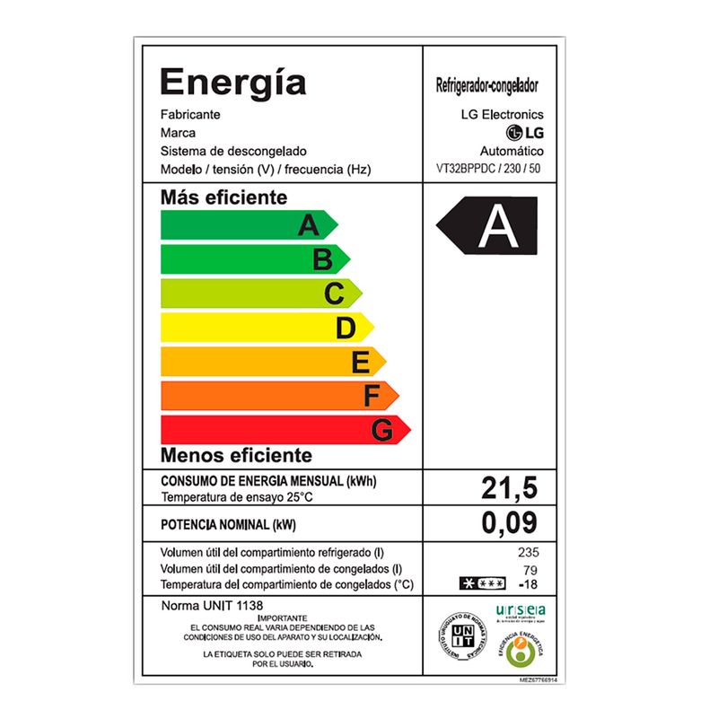 Heladera-LG-Mod.-VT32BPPDC-Inverter-340-L