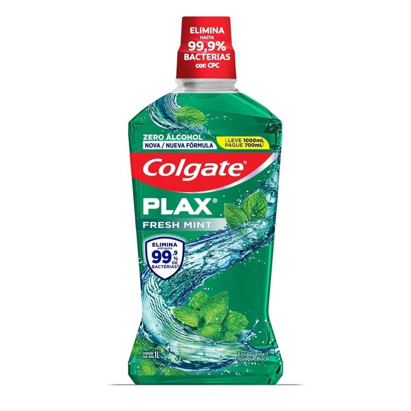 Enjuague-bucal-COLGATE-Plax-fresh-Mint-1-L