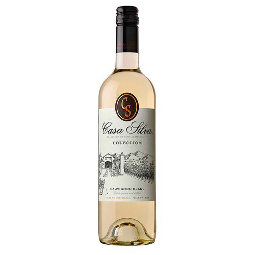 Vino Blanco Sauvignon Blanc CASA SILVA Colección