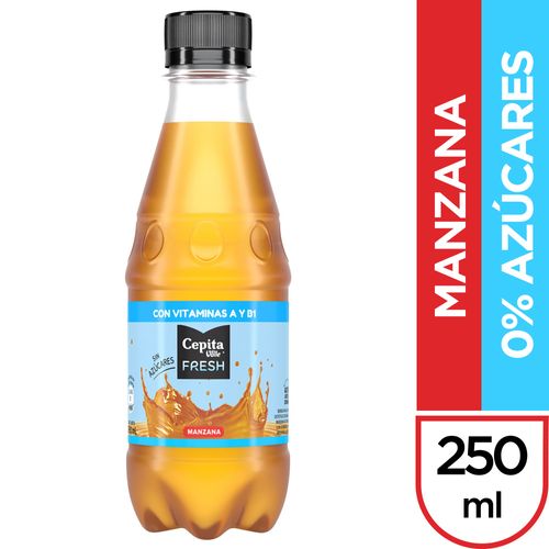 Jugo CEPITA Fresh Manzana sin azucar 250 ml