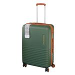 Valija-Abs-verde-marron-grande-4-ruedas