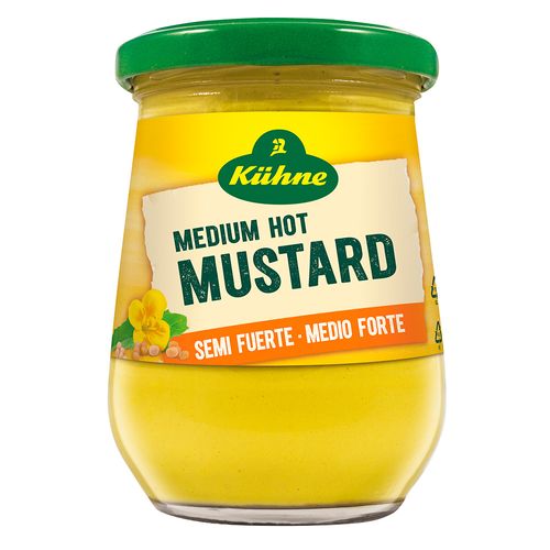 Mostaza medio picante KÜHNE 250 ml