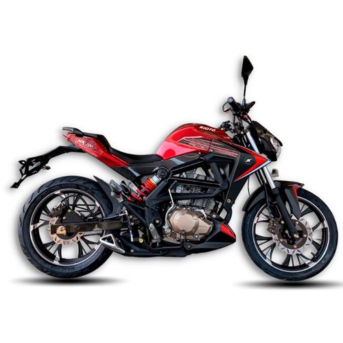 Moto KIOTO NK200 Negra Roja