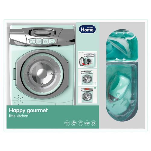 Lavarropa con funciones y accesorios verde A10014