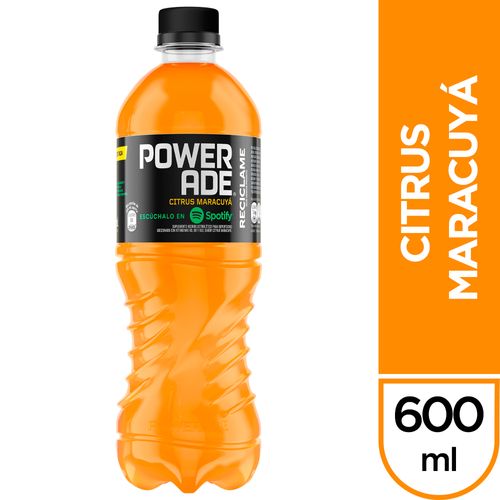 Bebida isotónica POWERADE Citrus Maracuyá 600 ml