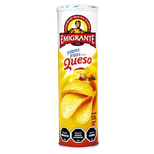 Papas fritas EMIGRANTE queso 120g