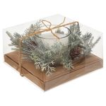 Centro-de-mesa-navideño-con-vela-210-g-roja