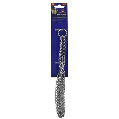 Cadena doble para perro (S) 2.0mmx45 cm