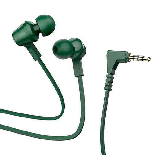 Auriculares HOCO M86 Oceanic con micrófono 3.5 Army Green