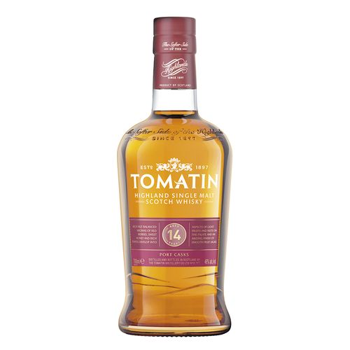 Whisky escocés TOMATIN 14 años 700 ml