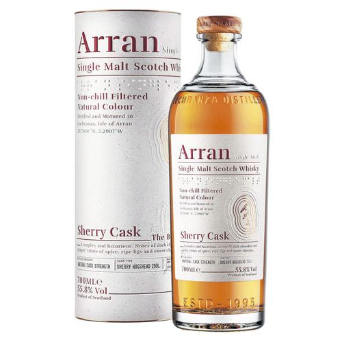 Whisky escocés ARRAN Sherry Cask 700 ml