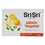 Jabon-vegetal-con-naranja-y-tulasi-PUREDERM-100-g