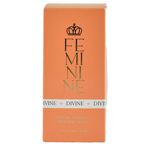 Eau de Toilette FEMININE Divine - Nat.Spray
