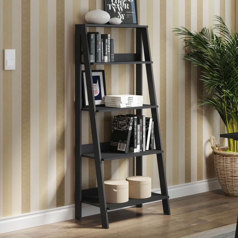 Estanteria-escalera-negra-140x61x39-cm