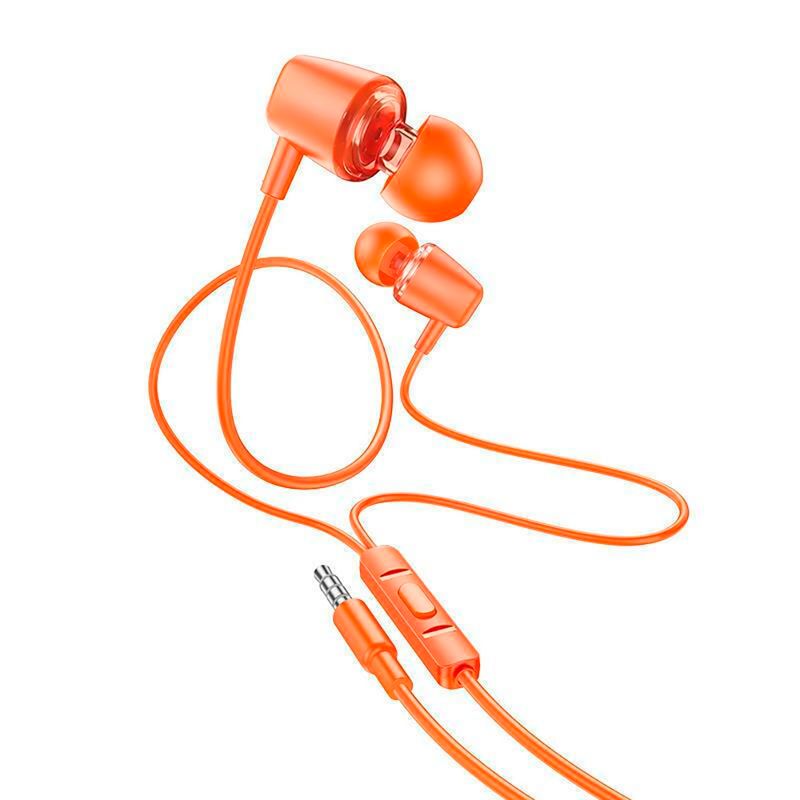 Auriculares-HOCO-M107-Discoverer-con-microfono-3.5-mm-Orange