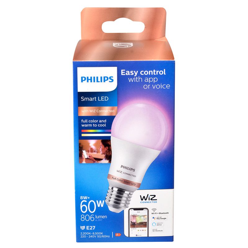 Lampara-smart-PHILIPS-Mod.Wiz-A60-E27