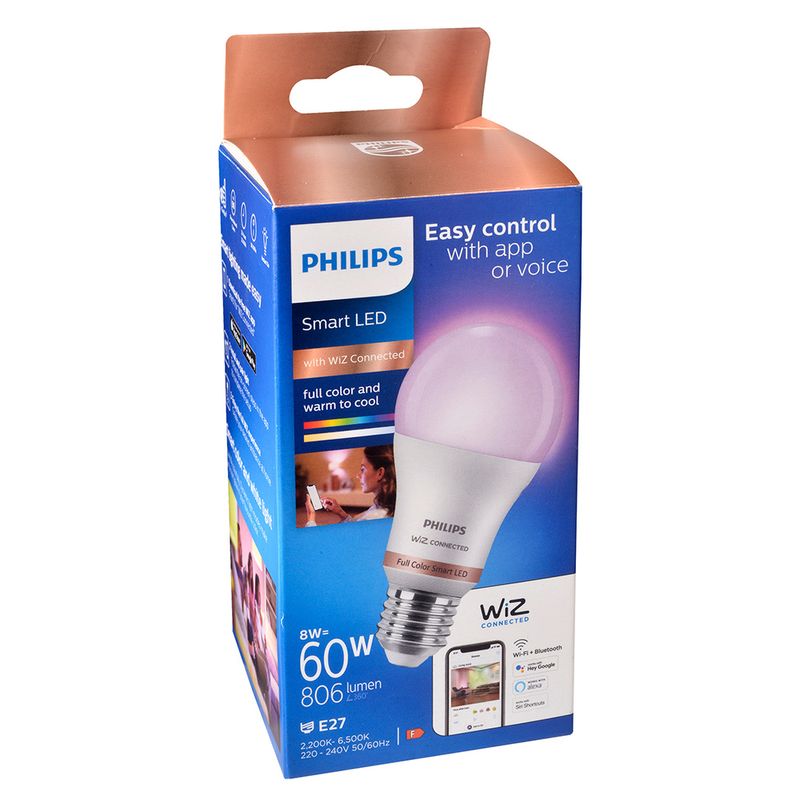 Lampara-smart-PHILIPS-Mod.Wiz-A60-E27
