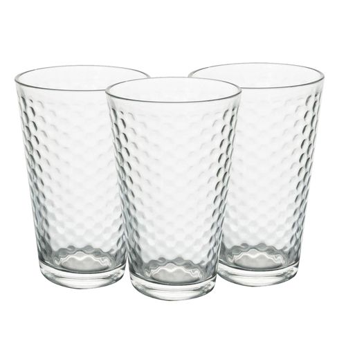 Set x3 Vasos de Vidrio 300 ml