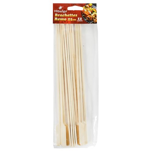 Brochettes remo 25 cm x12 unidades