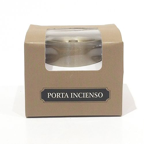 Porta incienso de aluminio