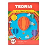 Block-papel-afiche-TEORIA--20-hojas-de-colores-A4-120g