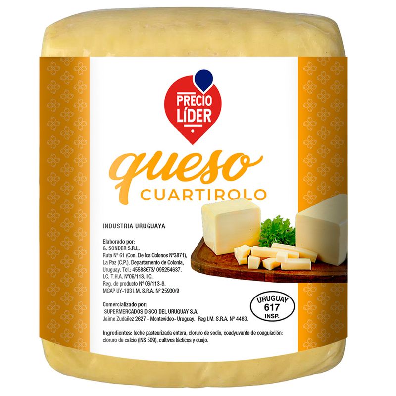 Queso-cuartirolo-fraccion-PRECIO-LIDER-kg