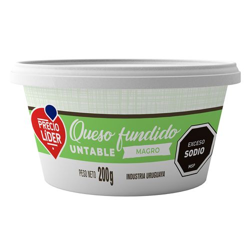 Queso untable magro PRECIO LÍDER 200 g