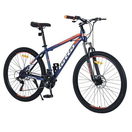 Bicicleta montaña LOTTO rod. 27.5 celeste-naranja 21 velocidades