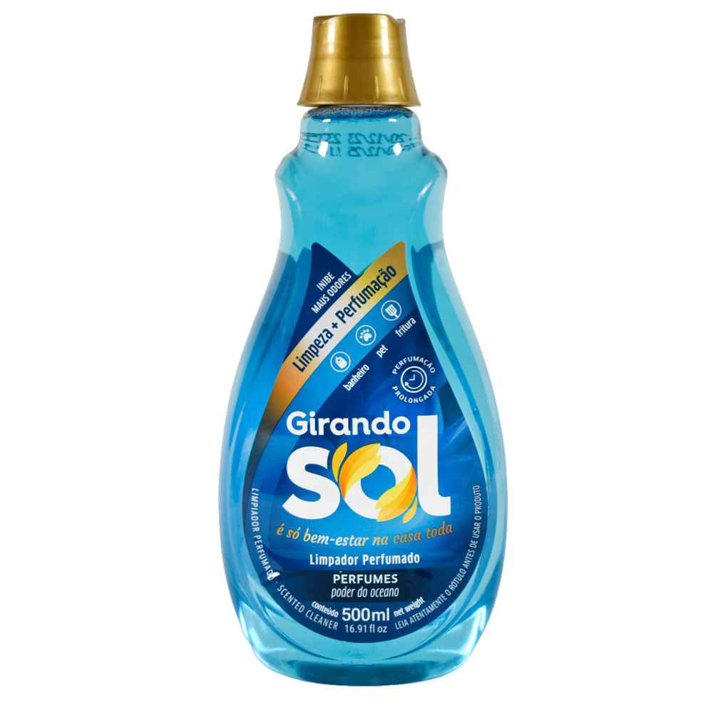 Limpiador perfumado GIRANDO SOL Azul 500 ml Géant