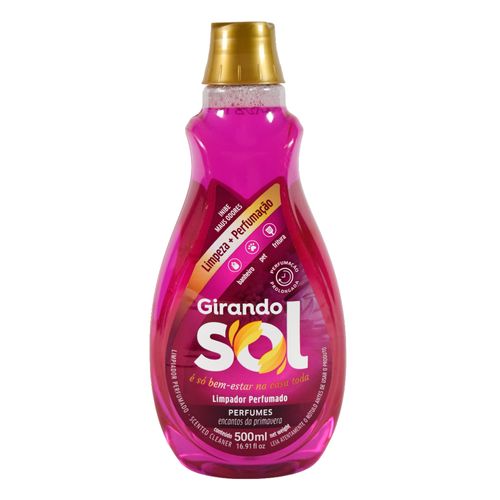Limpiador perfumado GIRANDO SOL Rosa 500 ml