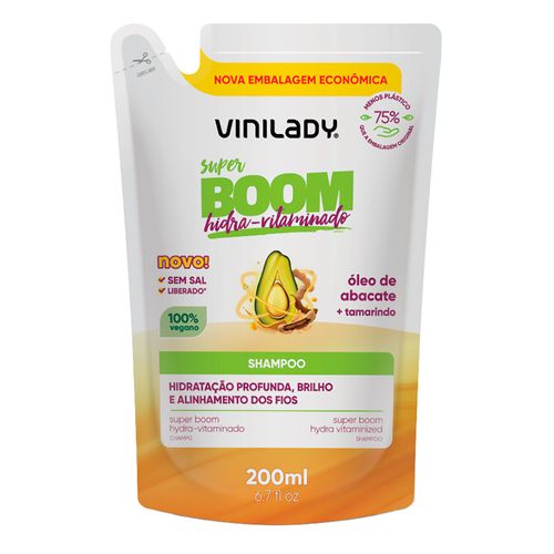 Shampoo VINI LADY recarga Aguacate 200 ml