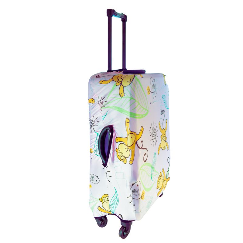 Funda-para-Valija-Estampada-Monos-talle-l