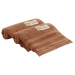 Juego-de-toallas-ALTENBURG-linea-naturall-color-marron-baño-70x140cm-50x80cm