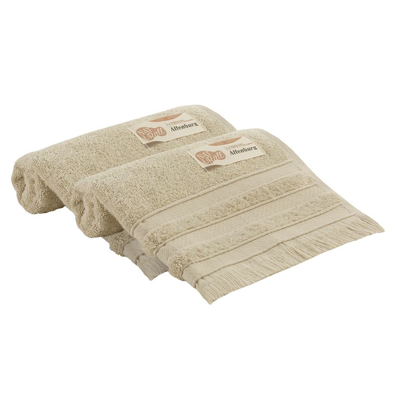 Juego-de-toallas-ALTENBURG-Linea-Naturall-color-beige-baño-70x140cm-50x80cm
