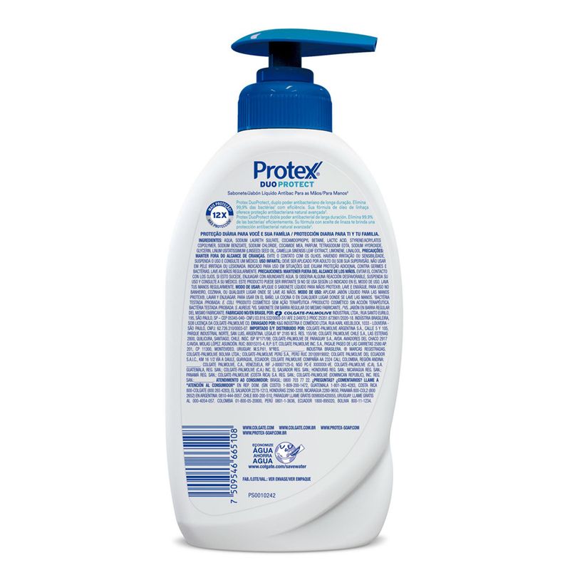 Jabon-liquido-manos-PROTEX-Duo-Proyect-Pump-400-ml