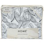 Juego-de-Sabanas-HOME-King-Size-estampado-de-hojas-negras