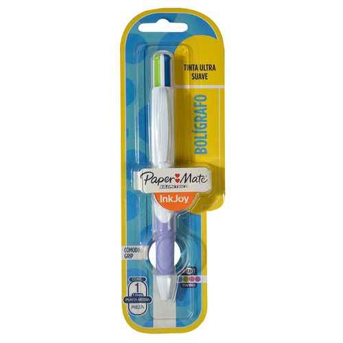 Bolígrafo Paper-Mate 4 colores en 1