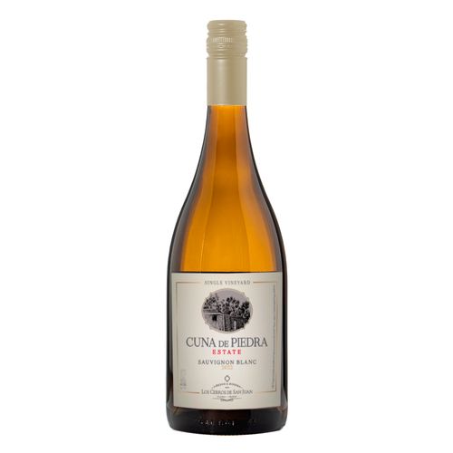 Vino Blanco Sauvignon Blanc CUNA DE PIEDRA Estate 750 ml