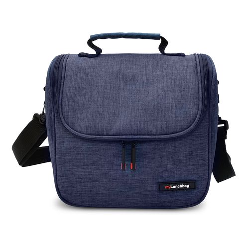 Lunchera Case Azul Jaspeada
