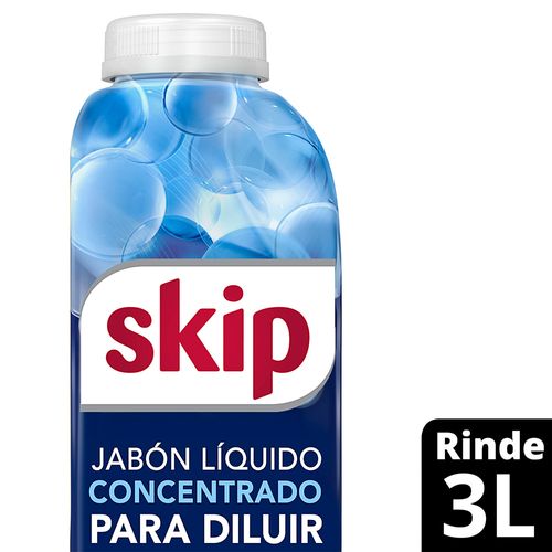 Detergente líquido SKIP Power Oxi para diluír botella 500 ml