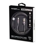 Cable-usb-c-reforzado-ARGOM-Dura-Spring-1M