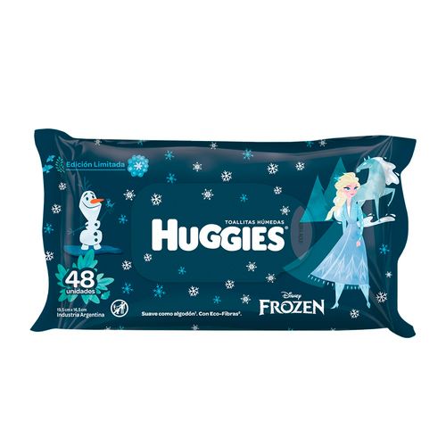 Toalla húmeda HUGGIES Frozen 48 un.
