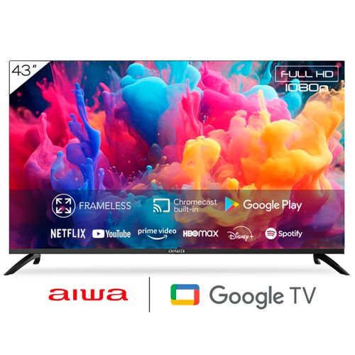 Smart TV Led 43" AIWA Mod. AW-43B4SMFL Google Tv