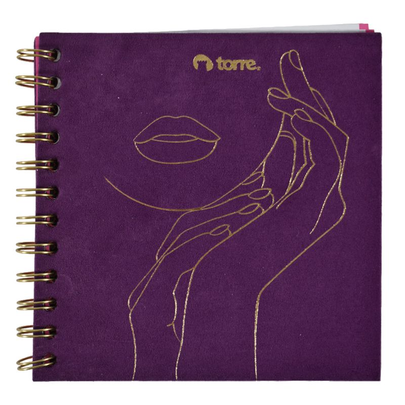 Cuaderno-TORRE-Velvet-cuadrado-puntos-60-hojas