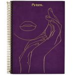 Cuadernola-TORRE-Velvet-con-espiral-dorado-120-hojas-7-mm