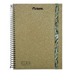 Cuadernola-TORRE-Glam-tapa-brillante-con-espiral-120-hojas