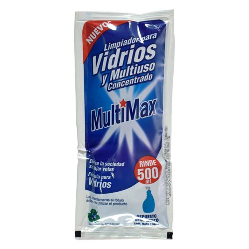 Limpiador para vidrios concentrado MULTIMAX 100 cc