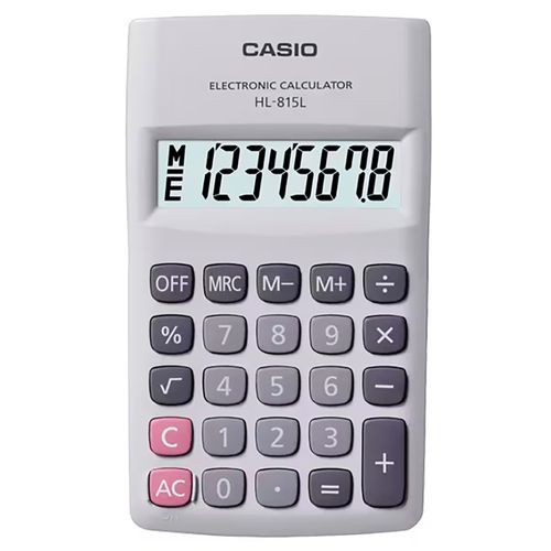 Calculadora CASIO Mod. HL-815 WE manual